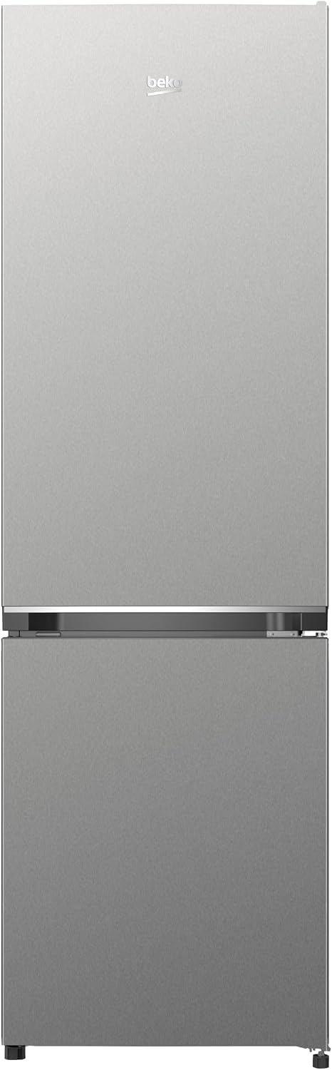 Beko Kühl-Gefrierkombination, 262 l, 187 l, 75 l, Silber, B3RCSO255XB freistehend Kühl/-Gefrierkombination, Nettovolumen