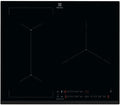 Electrolux Dunstabzugshaube, 60 cm, Schwarz, EIS62341 Induktionskochfeld, 3 Zonen, Brückenfunktion, Touch-Steuerung
