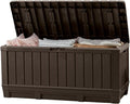 Keter Deck Boxes, Braun, Throw Pillows, Brown