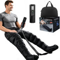 SUYUDD Beintrainer, Schwarz, Lymphdrainage Gerät Beine, Beinmassagegerät für die Lymphdrainage, 12 Modi, Einstellbarer Druck 60-270 mmHg
