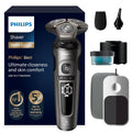Philips Elektrorasierer, Gold, Shaver S9000 Prestige, elektrischer Nass- und Trockenrasierer, SkinIQ Technologie